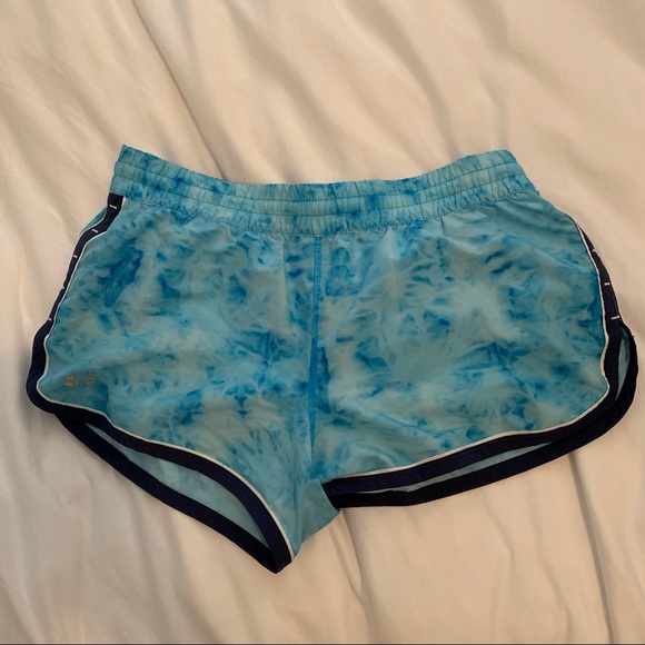 Under Armour Tie-Dye Running Shorts - Picture 1 of 4